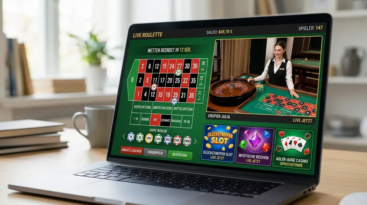 Prime: Live-Casino & Tischspiele